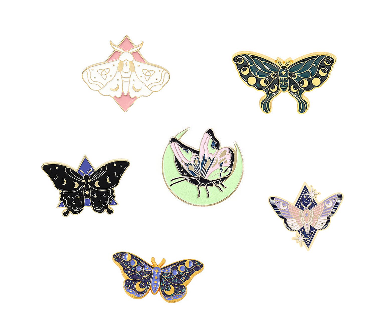 Cute Anime Enamel Pins for Backpacks & Jackets - DIY Fashion Accessories for Clothing & Bags