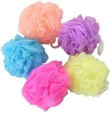 Premium Round Bath Sponge & Loofah Back Scrubber Set - 9-Piece Exfoliating Shower Essentials for Women & Men - Perfect for Body Cleansing, Dead Skin Removal & Spa Relaxation at Home