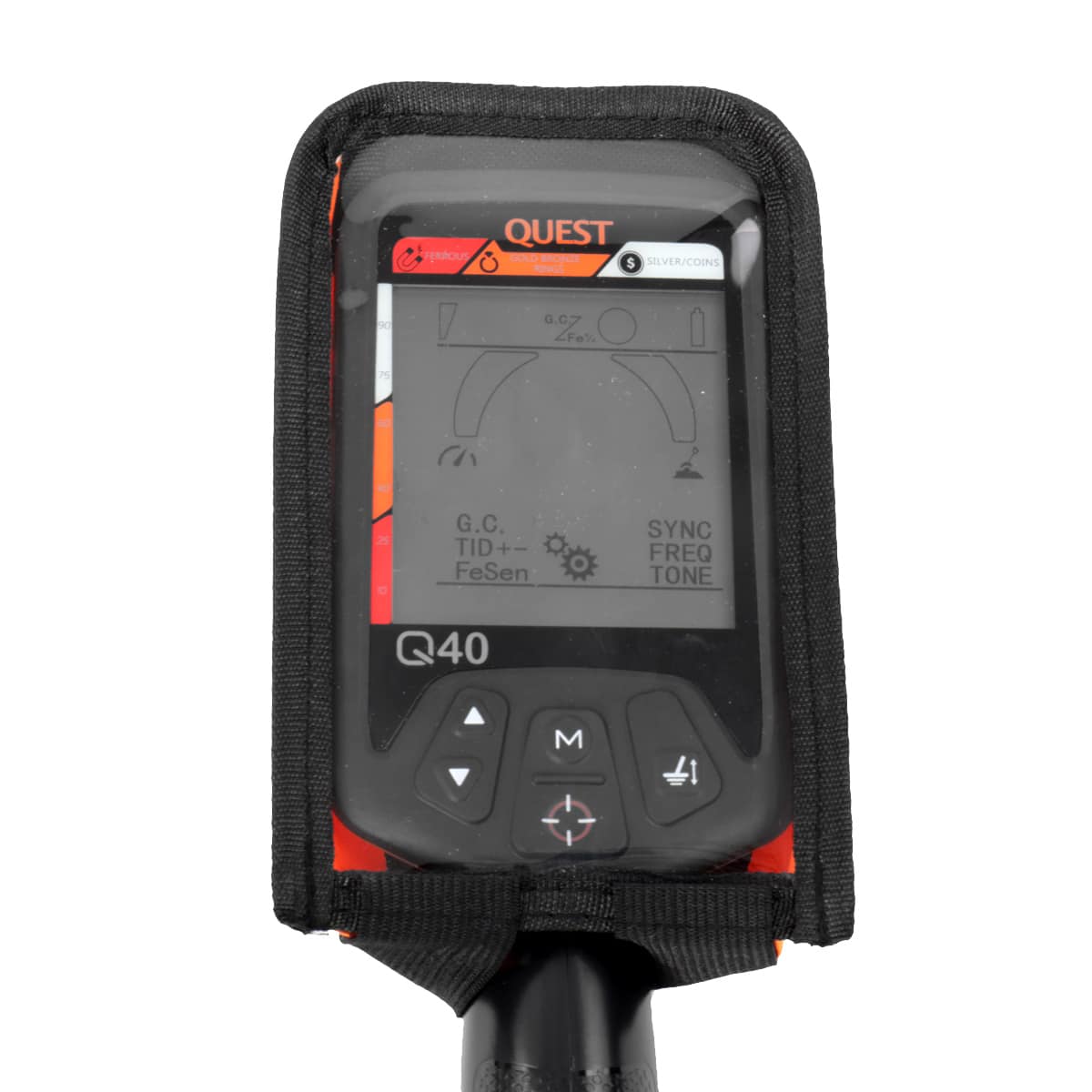 Quest Q20 & Q40 Metal Detector Control Box Waterproof Rain Cover - Protective Gear for Treasure Hunting in All Weather Conditions
