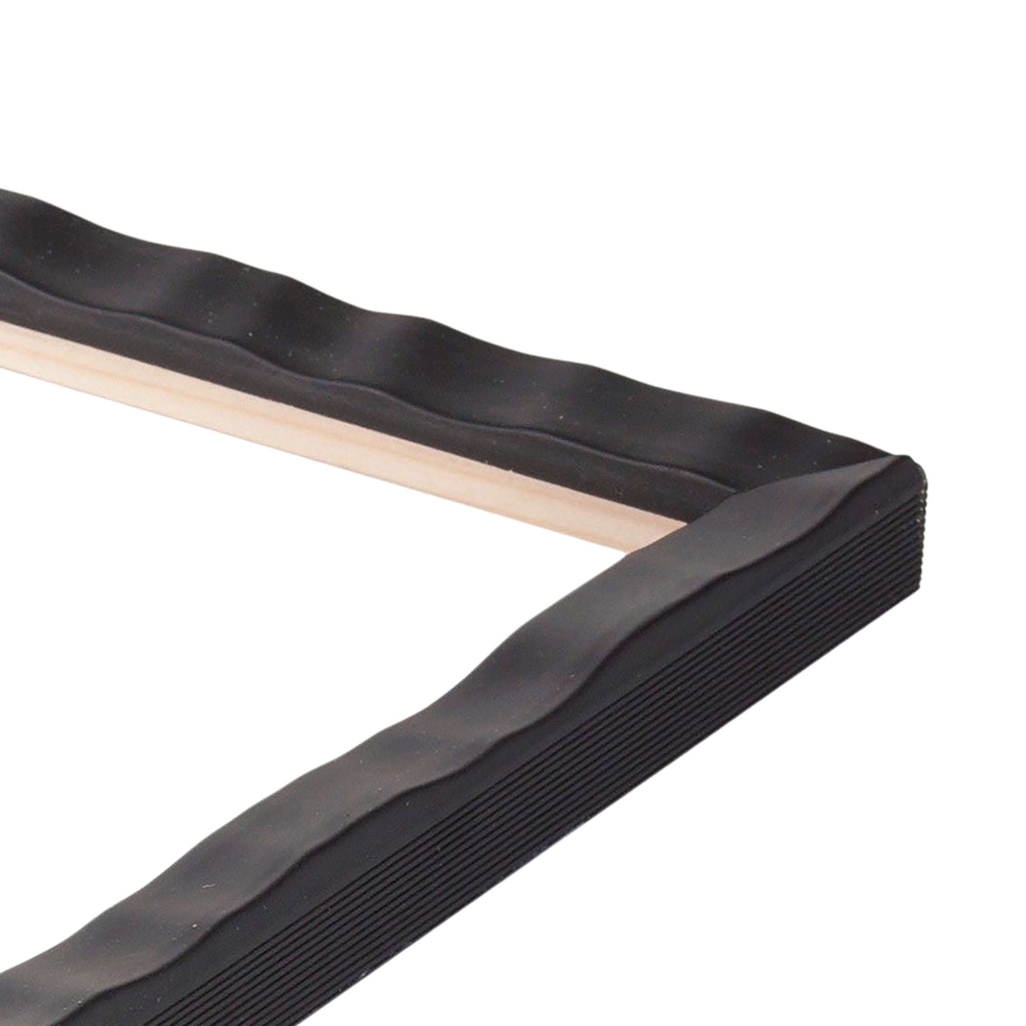 Charcoal Black Narrow Width Table Top Frame - Stylish & Durable for Dining, Office, or Kitchen Use