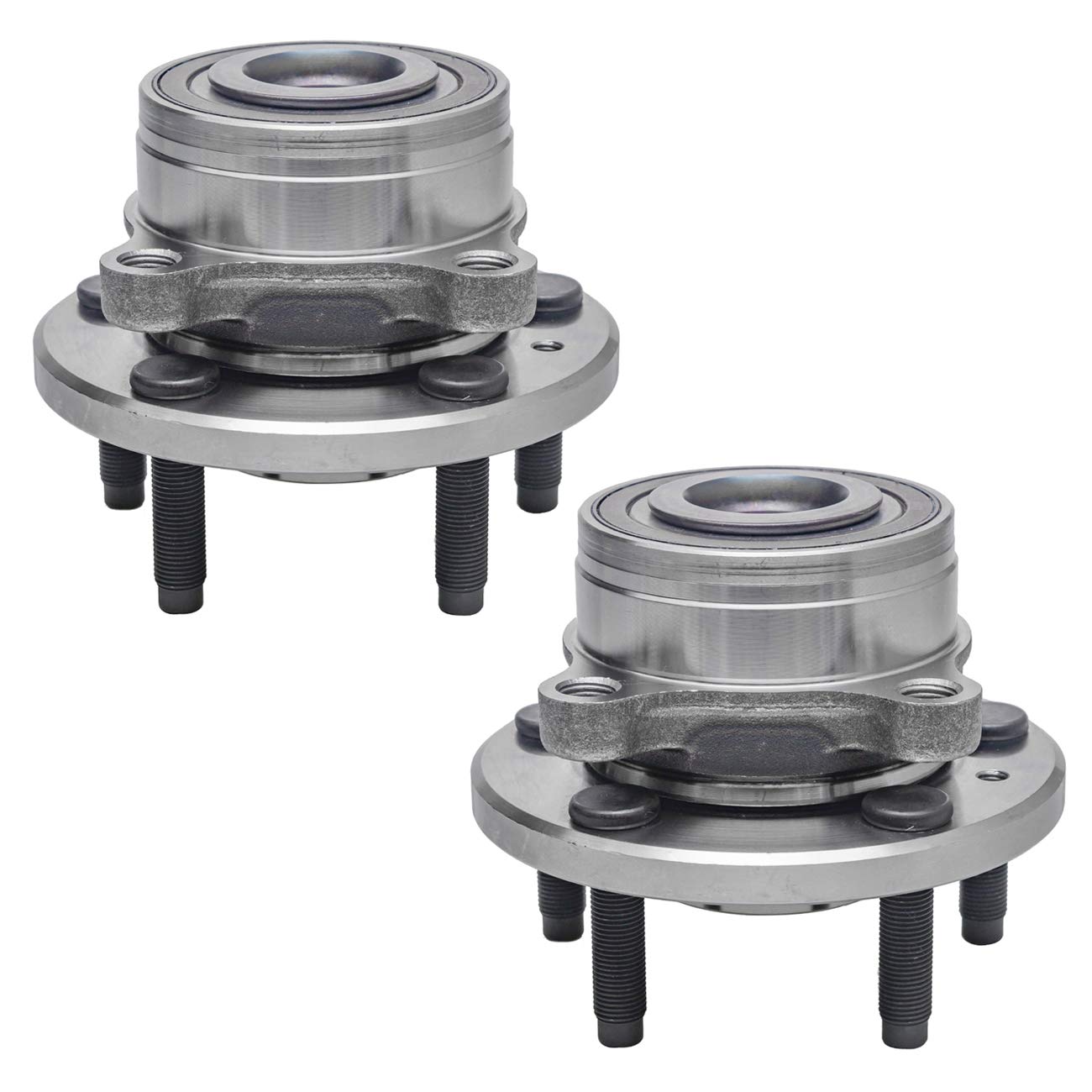 512460 x2 Front & Rear Wheel Bearing Hub Assembly for 2011-2018 Ford Explorer & 2013-2018 Police Interceptor Utility - 5 Stud Hub (Perfect for Off-Roading, Towing & Daily Commute)
