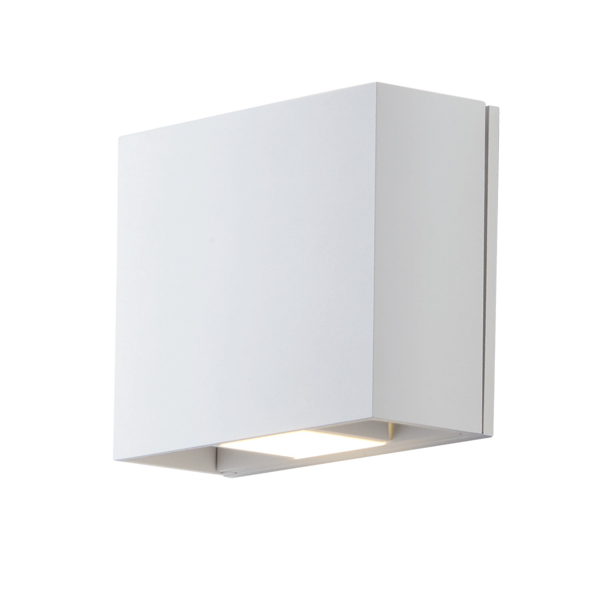 Alumilux Cube 7 Inch LED Outdoor Wall Light - 420 Lumens, 3000K Warm White, IP65 Waterproof - Perfect for Porch, Patio, Garden & Garage Lighting