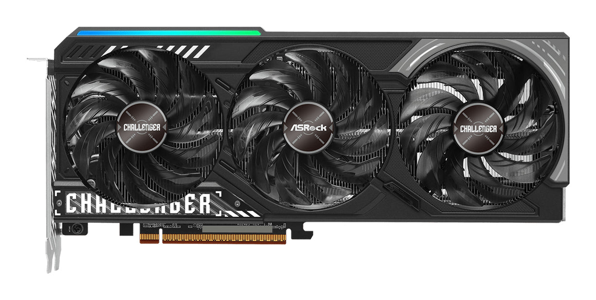 ASRock Challenger Radeon RX 9070 16GB GDDR6 Graphics Card - AMD GPU for 4K Gaming, Video Editing & VR Performance