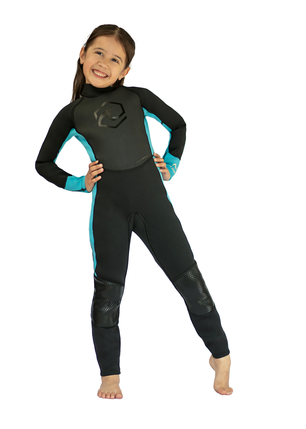 Swiftwater Youth 2.5mm Back Zip Steamer Wetsuit for Kids - Perfect for Surfing, Swimming & Water Sports
