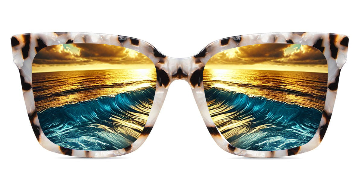 Tanu Women's Prescription Sunglasses - UV Protection, Polarized Lenses, Stylish Frames for Driving, Outdoor Activities & Fashion