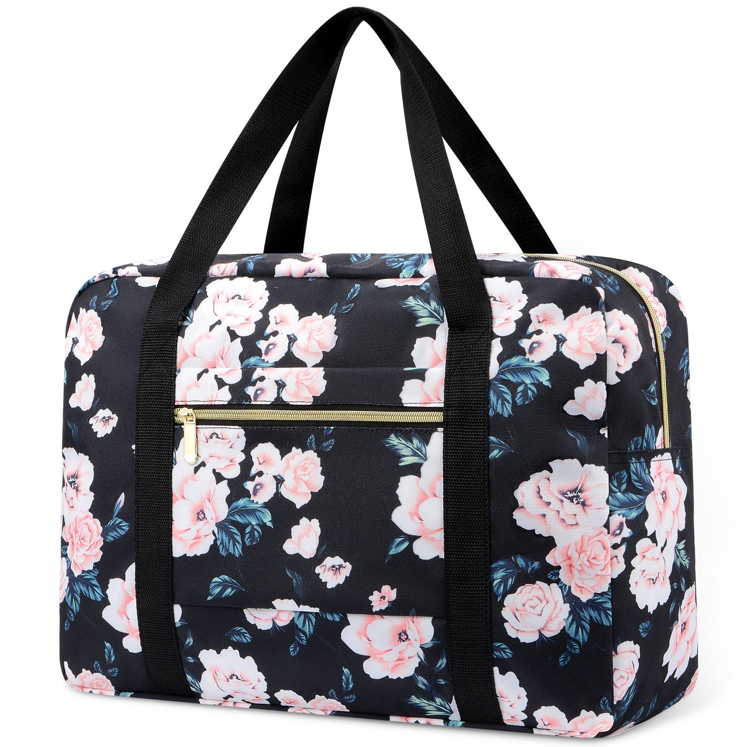 Foldable Travel Duffel Bag for Men & Women - Lightweight Weekender Overnight Carry On Tote Bag for Spirit Airlines - Perfect for Gym, Weekend Getaways & Air Travel