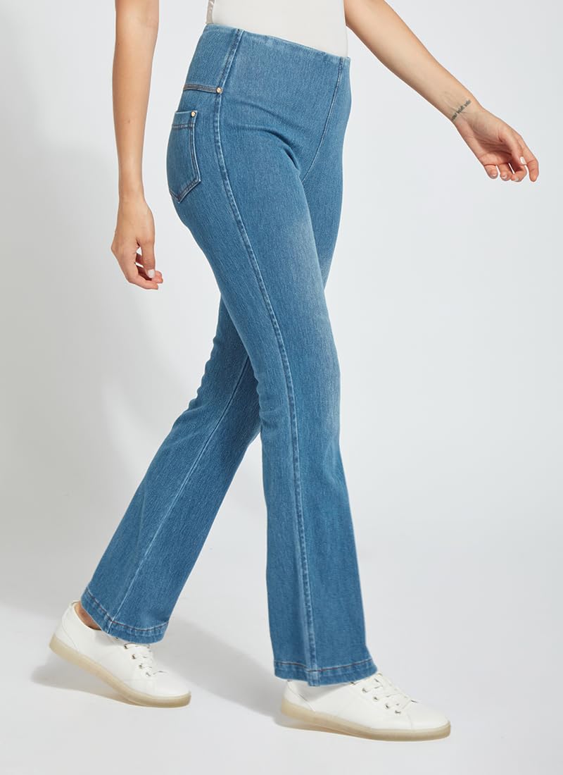 Lyssé Women's Bootcut Stretch Denim Jeans – Comfortable & Flattering Fit for Casual Wear, Office & Night Out