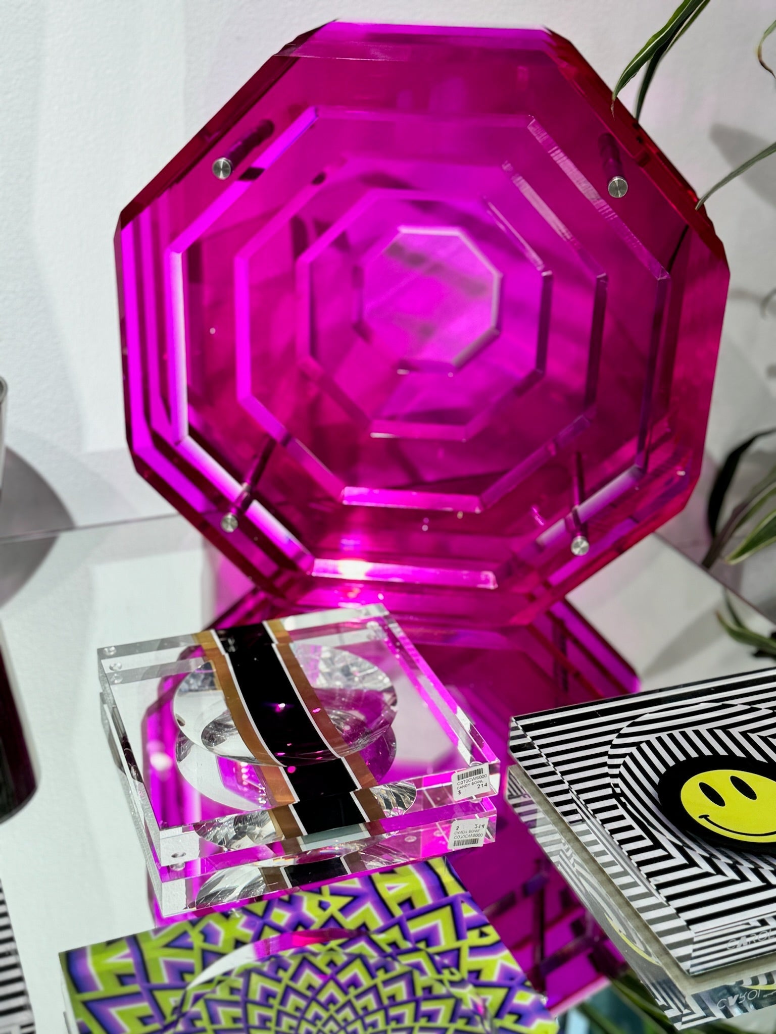 Premium Acrylic Octagonal Display Case - Clear, Durable & Lightweight for Collectibles, Jewelry & Home Decor | Perfect for Showcasing Miniatures, Figurines & Keepsakes
