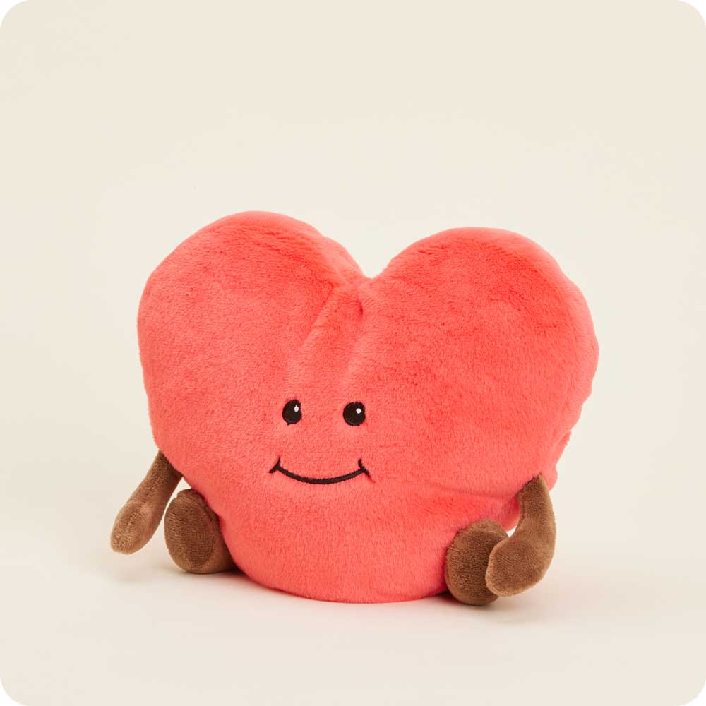 Heart Warmies Microwaveable Plush Heating Pad - Soft & Cozy for Stress Relief, Pain Relief & Comfort - Perfect for Relaxation, Gifts & Cold Weather