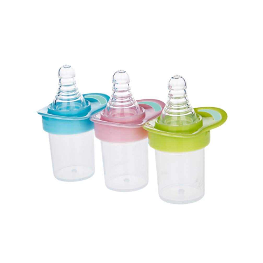 Ciieeo 3-Pack Breastfeeding Baby Bottles with Measurement Scale - BPA-Free Newborn Milk & Water Feeding Bottles for Infants - Perfect for Travel, Outdoor & Home Nursing Use
