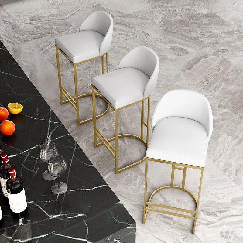 Minimalist Accent Bar Stools for Kitchen Counter - Modern & Stylish Dining Stools for Breakfast Nook, Bar, or Kitchen Island