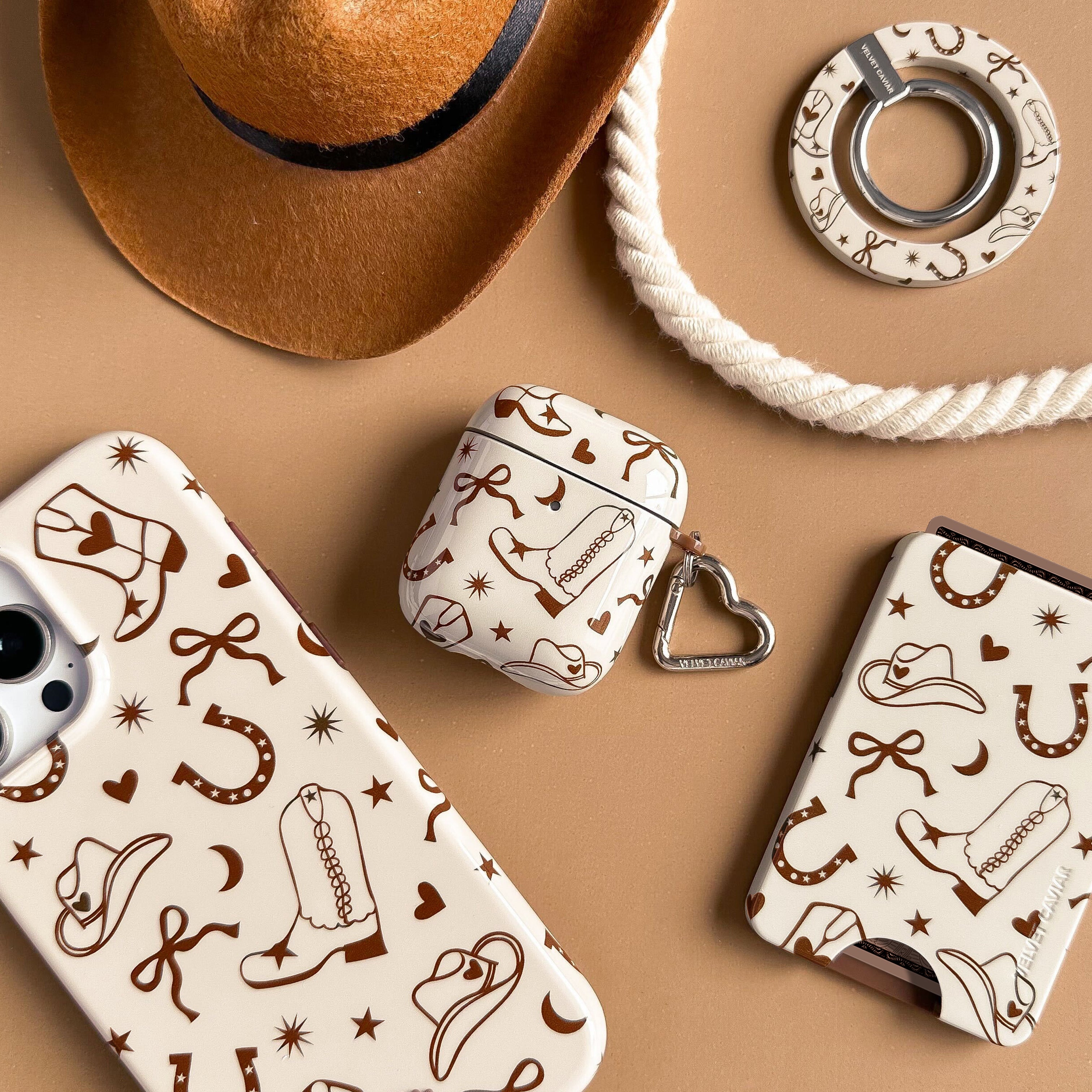Premium Rodeo Drive AirPod Case - Stylish Protective Cover for Apple AirPods 1/2/3 & Pro - Perfect for Travel, Workout & Everyday Use