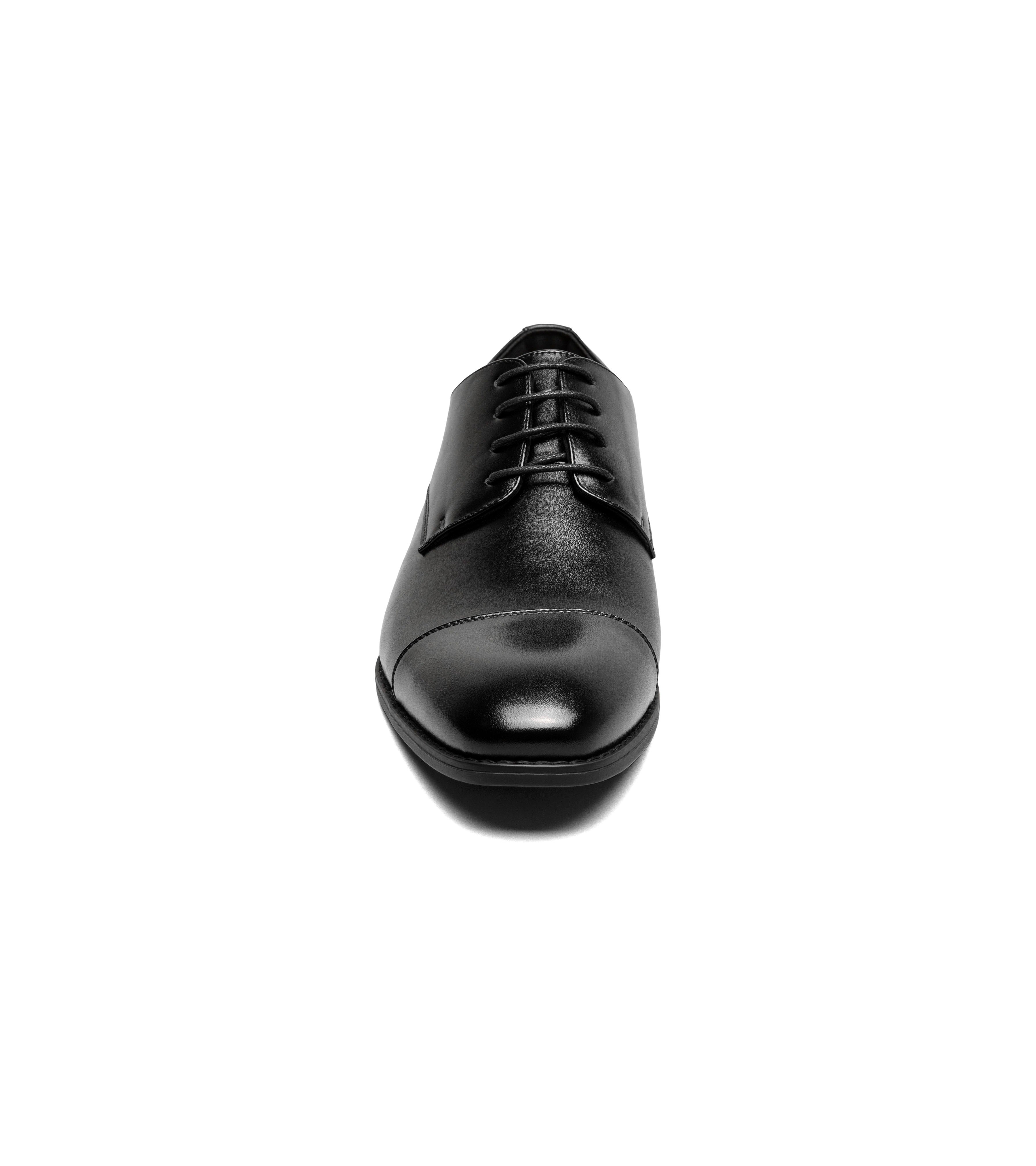 Men's Novak Moc Toe Lace-Up Boots - Comfortable Leather Work & Casual Shoes for Outdoor Activities & Everyday Wear