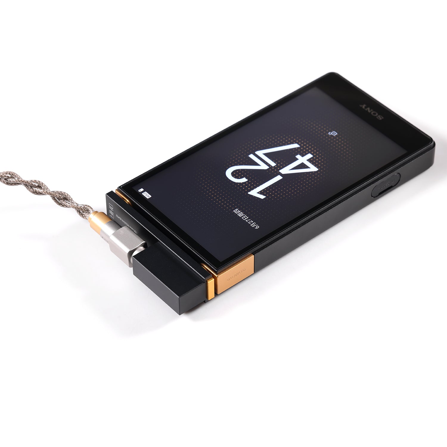 DD ddHiFi DJ44S700 4.4mm Ground Pin Adapter - Compatible with Sony NW-ZX706 & NW-ZX707 Walkman - Premium Audio Connector for Balanced Headphone Output