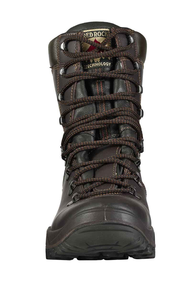 RED ROCK Sympatex Brown Waterproof Hiking Boots - Lightweight Amphibious Outdoor Shoes for Men & Women - Perfect for Camping, Fishing, and Wet Weather Adventures