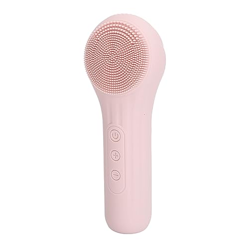 Rechargeable Electric Face Scrubber Brush - Deep Cleansing Exfoliator for Blackheads & Dirt Removal with Heating Function | Perfect for Daily Skincare Routine & Spa-like Facial Treatment at Home