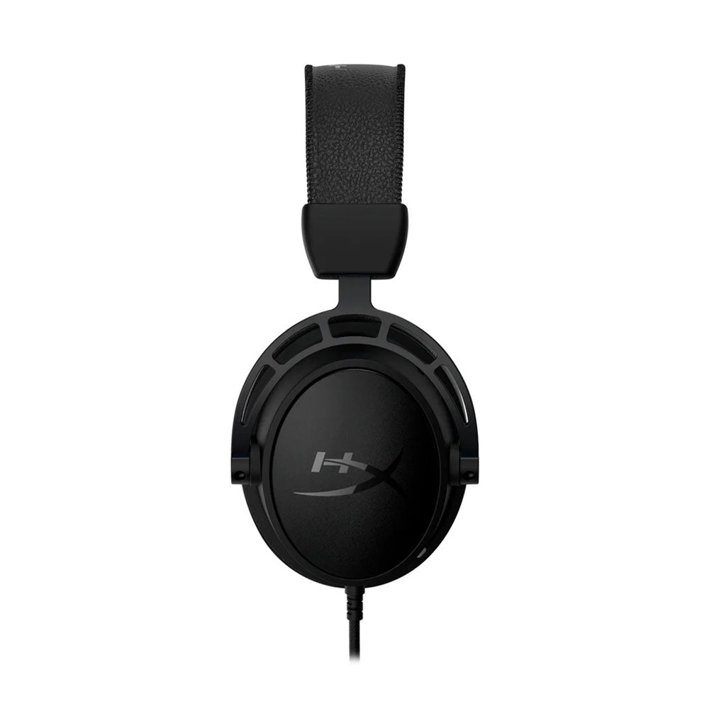 HyperX Cloud Alpha S Gaming Headset - Wired PC Headphones with 7.1 Surround Sound, Dual Chamber Drivers, Bass Adjustment & Noise Cancelling Mic (Black) - Perfect for Competitive Gaming, Streaming & Online Meetings