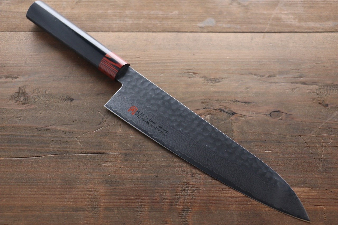 Premium Iseya VG10 33-Layer Damascus Japanese Knife Set - 150mm Petty & 210mm Gyuto - High-Performance Kitchen Knives for Chefs & Home Cooking - Perfect for Slicing, Dicing & Precision Cutting