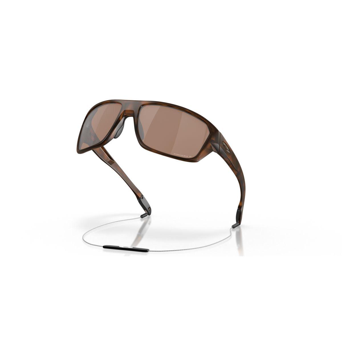 Oakley Split Shot Matte Tortoise Sunglasses with Prizm Tungsten Polarized Lenses - 0OO9416 941603 - Perfect for Outdoor Sports, Driving & Everyday Wear