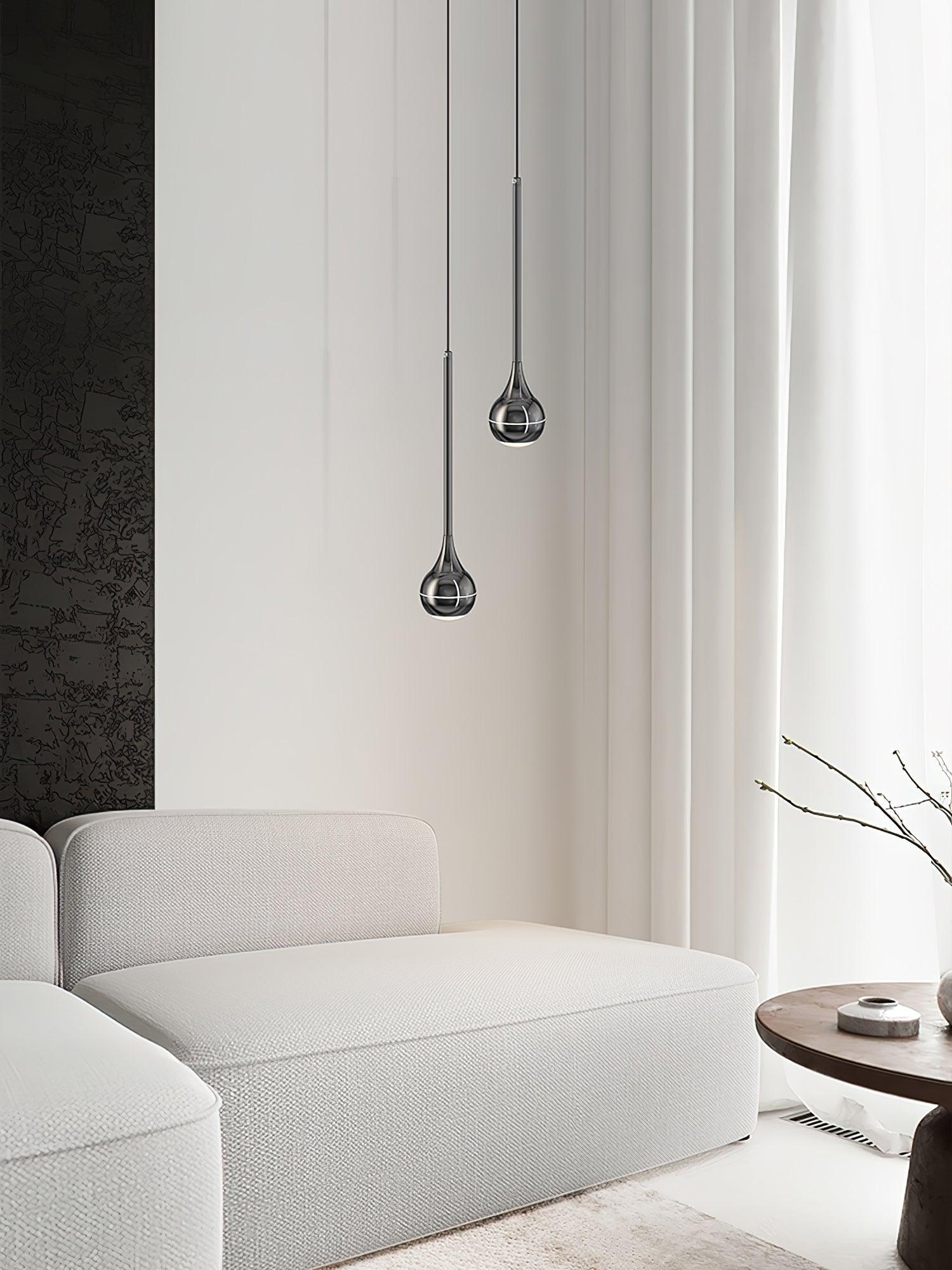 Elegant Elie Pendant Lamp - Modern Hanging Light Fixture for Dining Room, Kitchen Island & Bedroom Decor