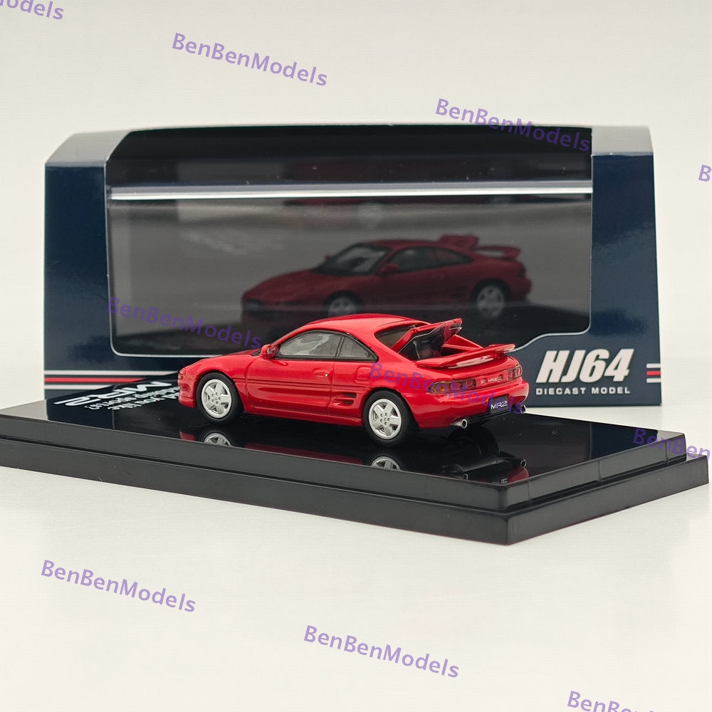 1/64 Scale Toyota MR2 (SW20) GT-S 1993 Diecast Model Car - Limited Edition Collectible for Car Enthusiasts & Hobbyists - Perfect for Display, Gifts, and Model Car Collections