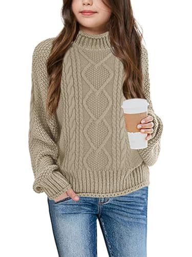 Z3-cable Knit-khaki