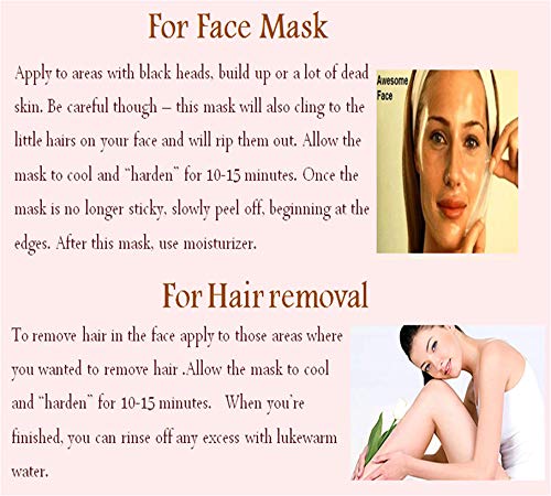 2-in-1 Gelatin with Potato Powder for Face Mask & Hair Removal - 50g | Skin Care Treatment for Smooth Complexion & Hair-Free Skin | Perfect for DIY Beauty Routine at Home