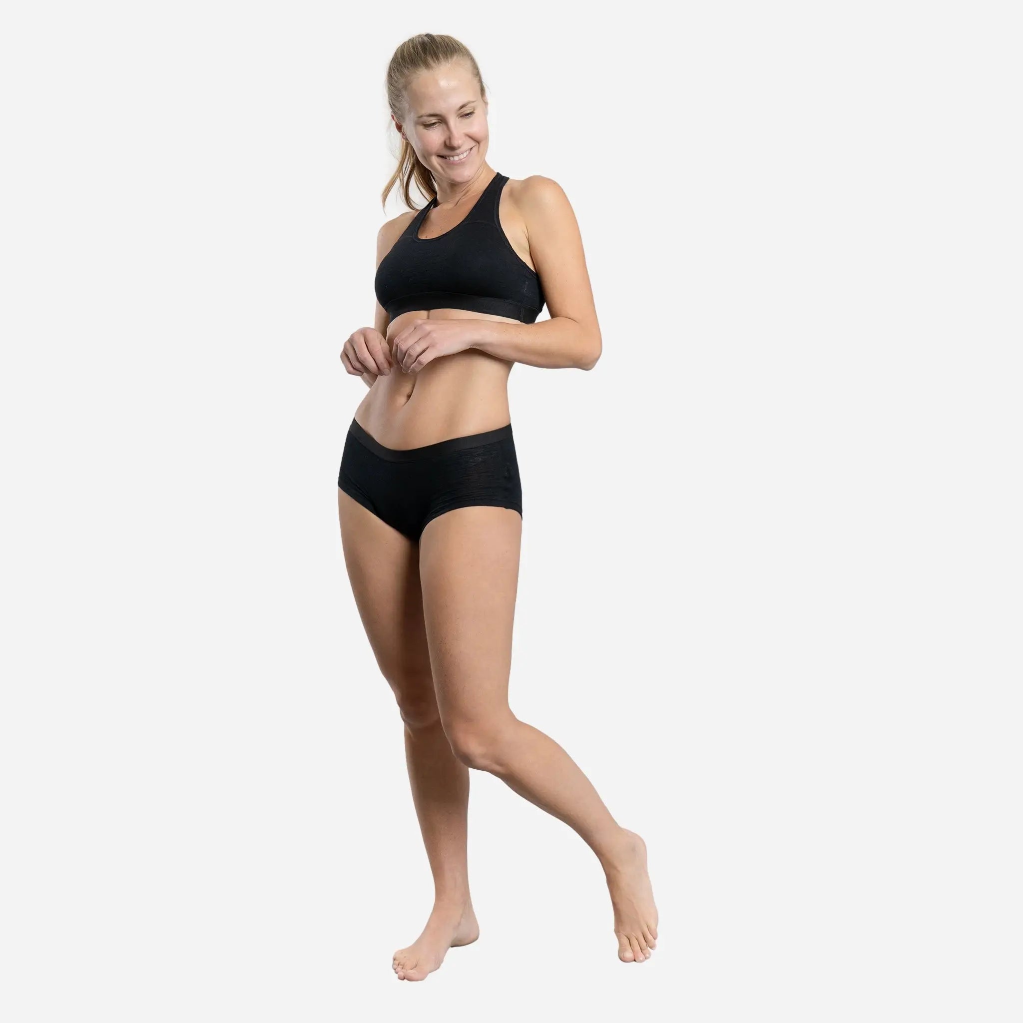 Ultra-Soft Women's Alpaca Wool Underwear - 160 GSM Lightweight Breathable Panties for All-Day Comfort | Perfect for Travel, Yoga & Cold Weather Layering