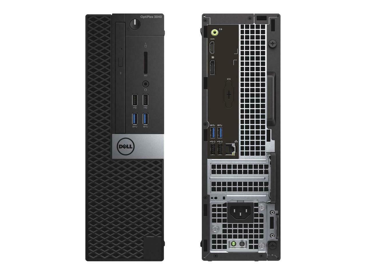 Dell OptiPlex 3040 Small Form Factor (SFF) Desktop Computer - Intel Core i5-6500 6th Gen Quad-Core 3.2GHz, 16GB RAM, 256GB SSD, Intel HD 530 Graphics, USB 3.0, WiFi, Windows 10 Pro 64-bit - Includes Keyboard & Mouse - Perfect for Home Office, Business Workstations & Light Gaming