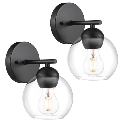 Black - 1 light-2PC