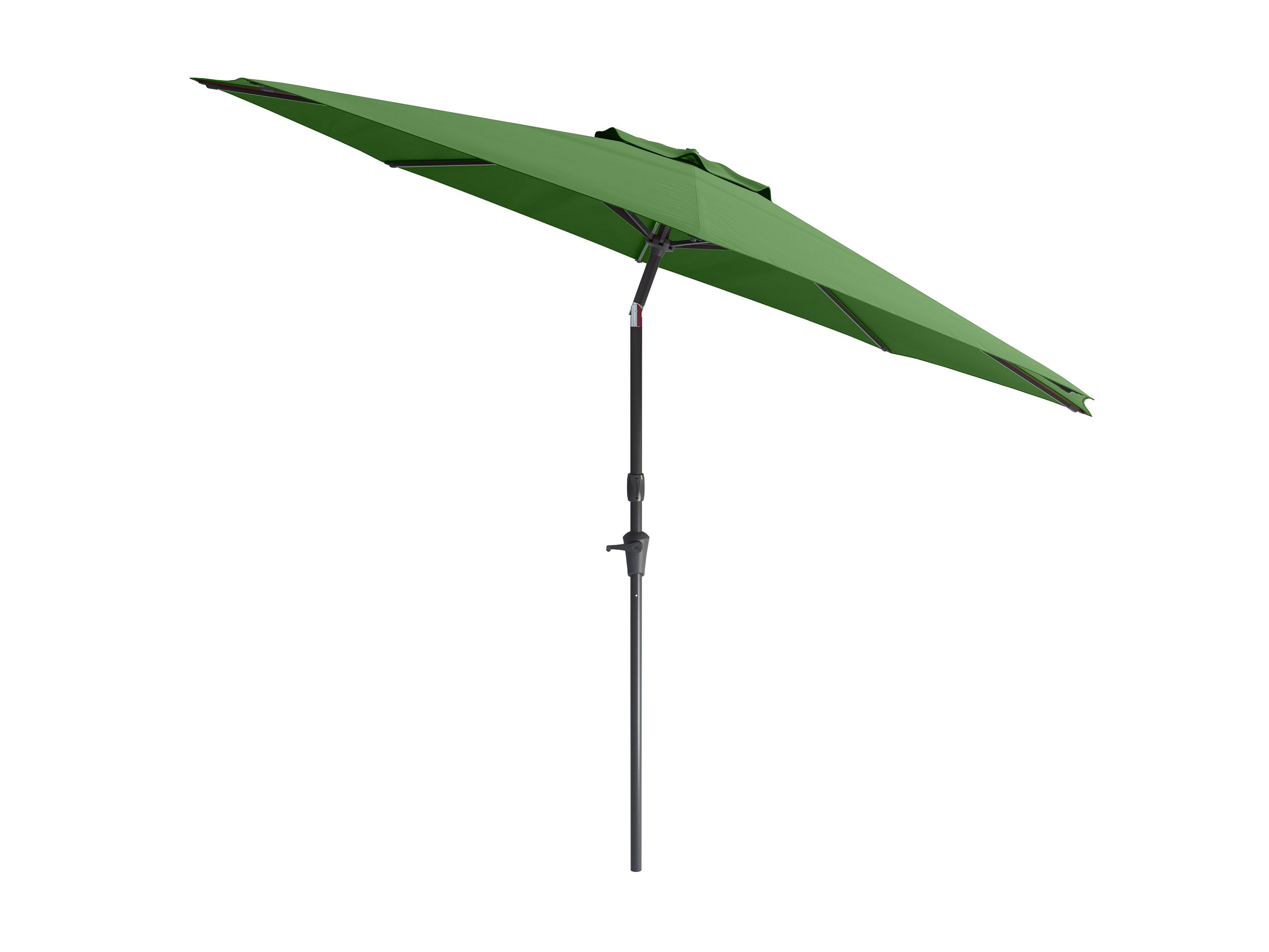 10ft Wind Resistant Patio Umbrella - Forest Green Outdoor Cantilever Umbrella for Poolside, Garden, and Backyard Relaxation