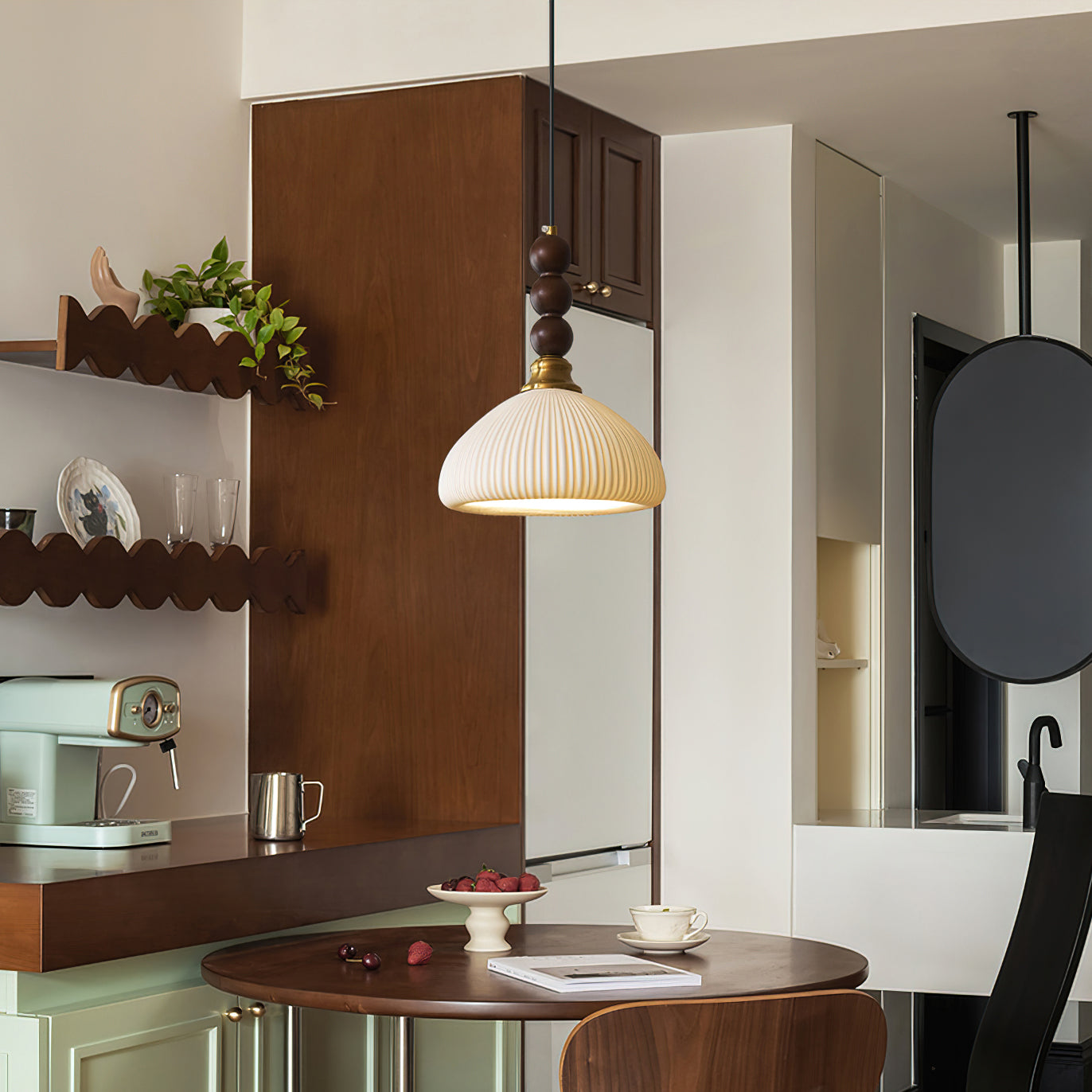 Chic and Modern Chrasy Pendant Lamp - Elegant Hanging Light Fixture for Dining Room, Kitchen Island, or Bedroom Decor