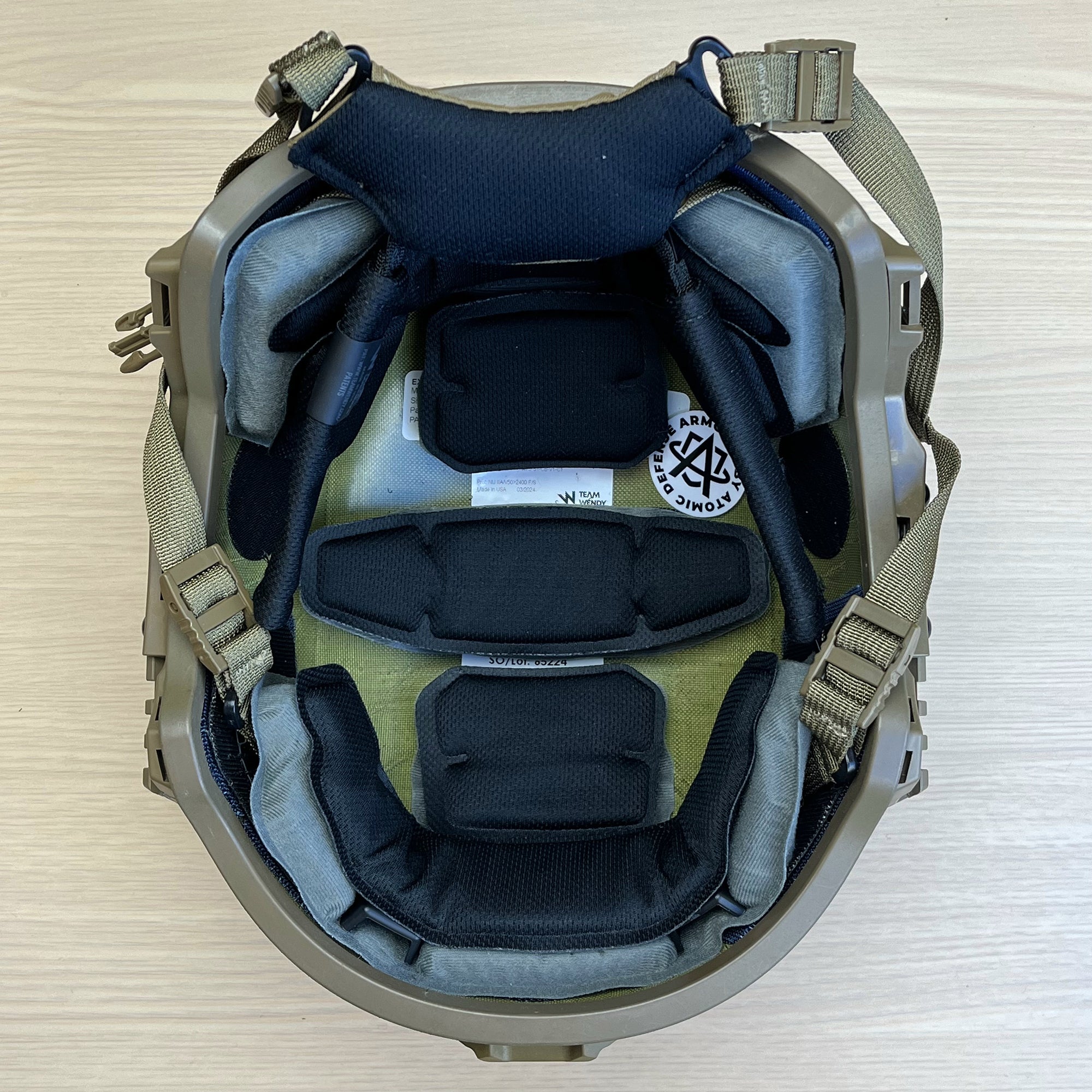 Team Wendy Epic Air Liner - Lightweight Helmet Padding System for Tactical & Airsoft (Small/Medium/Large) - Enhanced Comfort & Ventilation for Outdoor Sports & Military Use