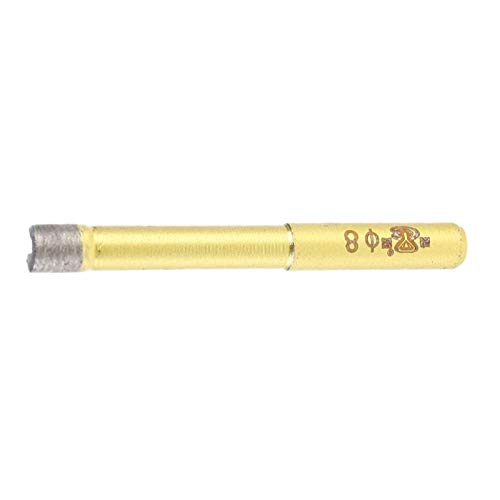 8mm Diamond Core Drill Bit Set for Marble, Granite, Ceramic Tile, Glass - 12mm Hole Diameter - Perfect for Home Renovation, DIY Projects & Professional Construction Work