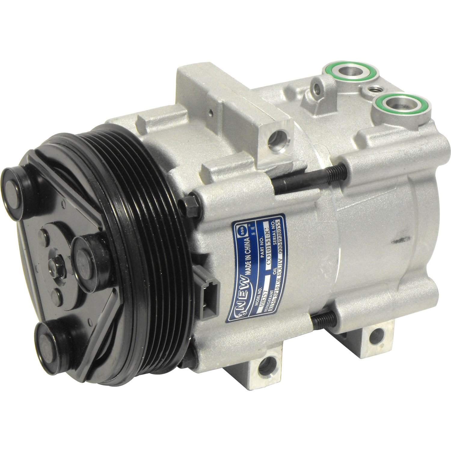 UAC CO 101510C AC Compressor Replacement for Car & Truck - High Performance Auto Air Conditioning System - Perfect for Summer Driving & Road Trips