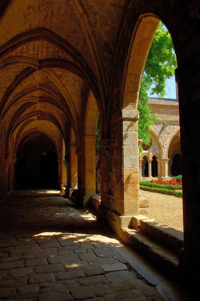 Wallmonkeys WM252022 Cistercian Cloister Peel and Stick Wall Decals - 72