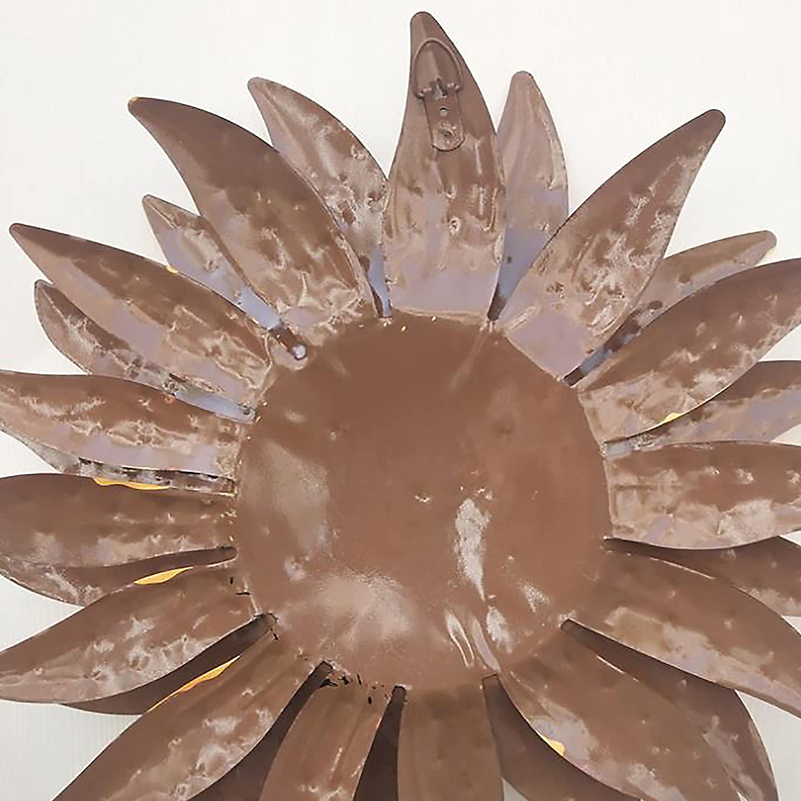 RESOYE 12.2in Sunflower Metal Wall Art - Garden & Backyard Decor