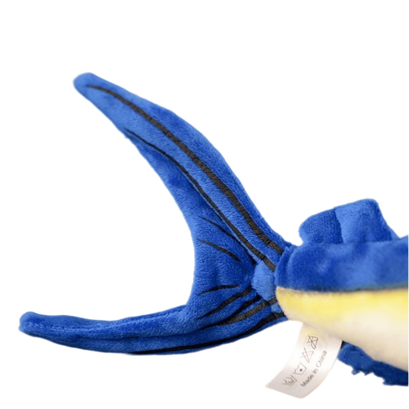 FRANKIEZHOU Realistic Swordfish Plush Toy - 18 Inch Soft Sailfish Stuffed Animal, Cuddly Ocean Creature Gift for Kids | Perfect for Birthday Presents, Nursery Decor & Marine Life Education