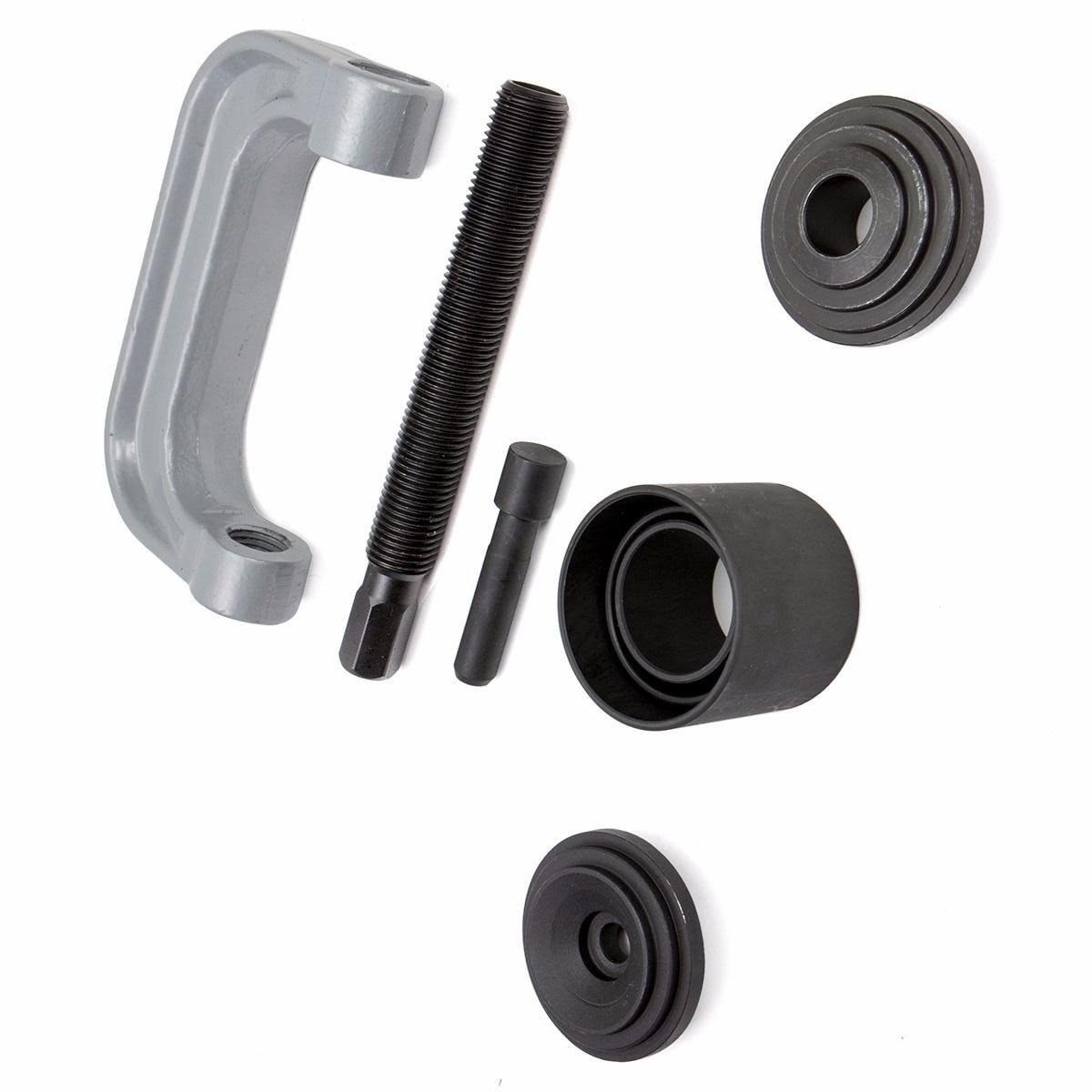 3 in 1 Ball Joint U-Joint C-Frame Press Service Kit with 4 Truck Brake Anchor Pins & Storage Case - Heavy Duty Auto Repair Tool for Trucks, SUVs & Off-Road Vehicles - Perfect for DIY Mechanics & Professional Garage Use