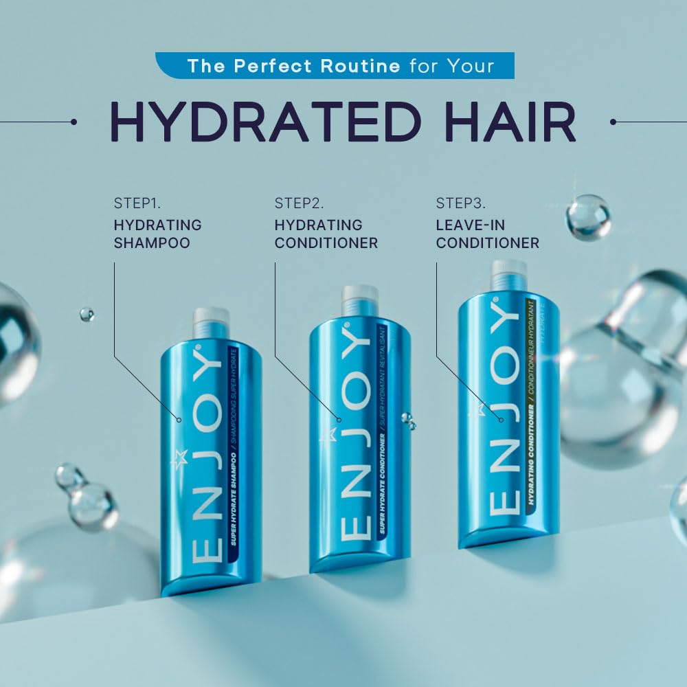 Hydrating Hair Conditioner for Dry & Damaged Hair - 33.8 oz (1 Liter) - Deep Moisturizing & Repairing Treatment - Perfect for Daily Use, Salon-Quality Results at Home