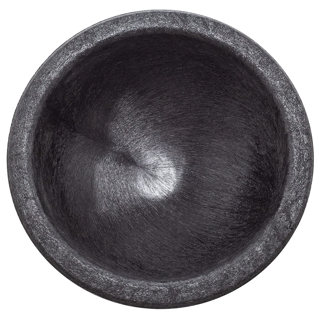 Restaurantware 4oz Salsa Bowl - 3-Legged Molcajete Style, Microwave & Dishwasher Safe Shatterproof Plastic Bowl for Guacamole, Cheese Dip & Sauces | Perfect for Parties, Restaurants & Home Entertaining