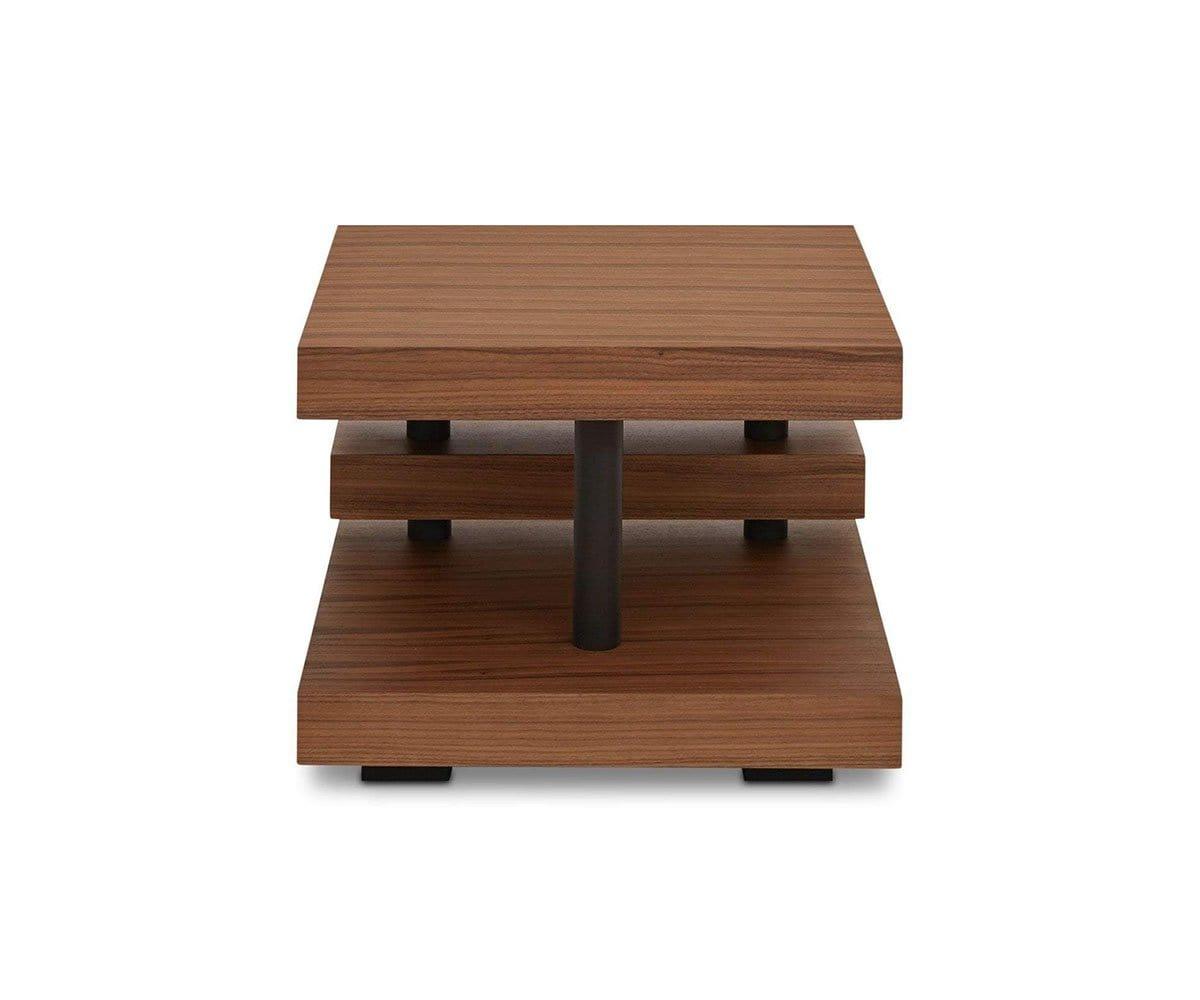 Modern Egersund End Table - Stylish Nightstand with Storage Shelf for Living Room, Bedroom & Office - Perfect for Small Spaces & Home Decor