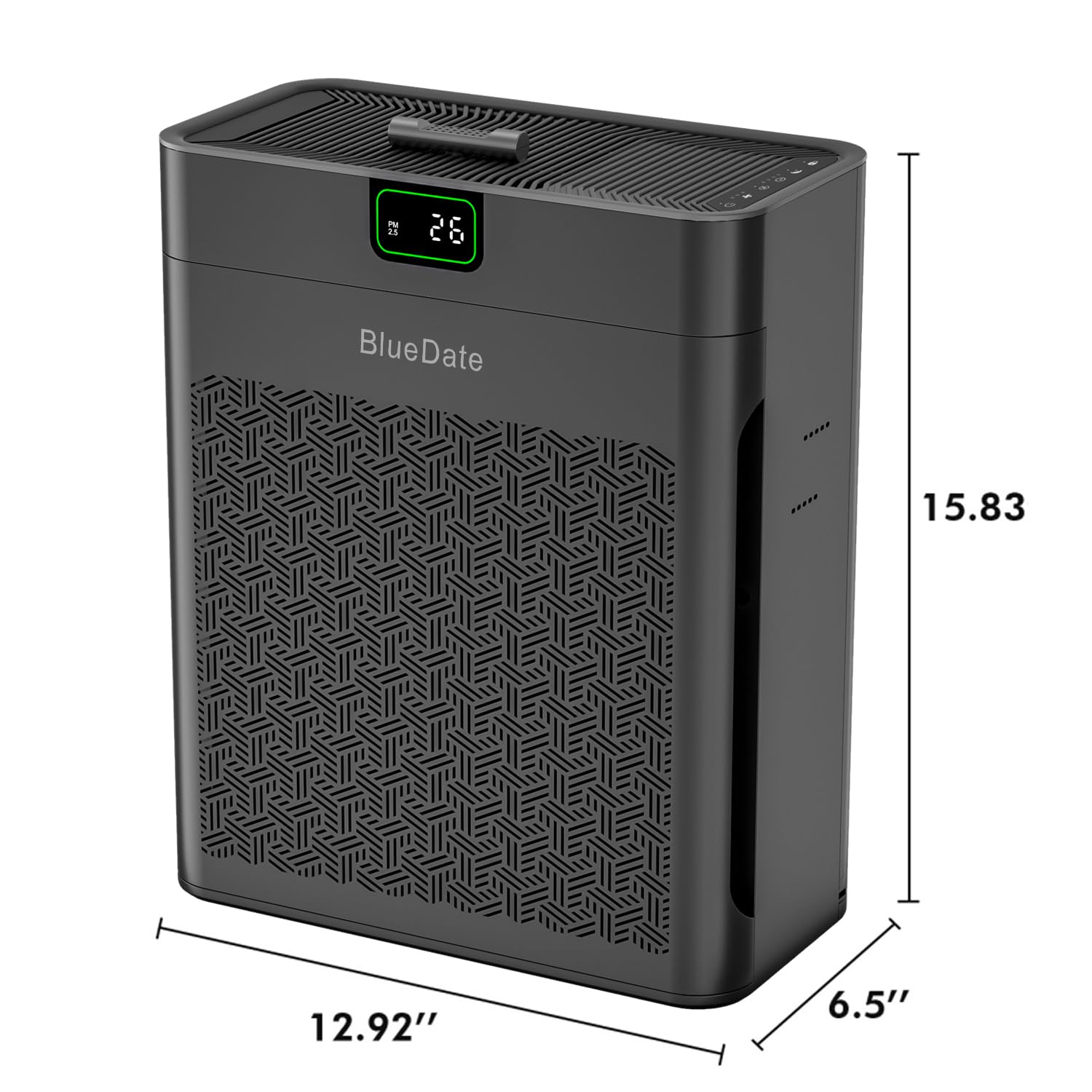 HEPA Air Purifier for Large Rooms up to 1100 Sq Ft - PM2.5 Display & Air Quality Sensor, Removes Pet Hair, Dust, Smoke & Odors, 25dB Ultra-Quiet Sleep Mode with Timer & Aromatherapy Function | Perfect for Bedrooms, Living Rooms & Offices