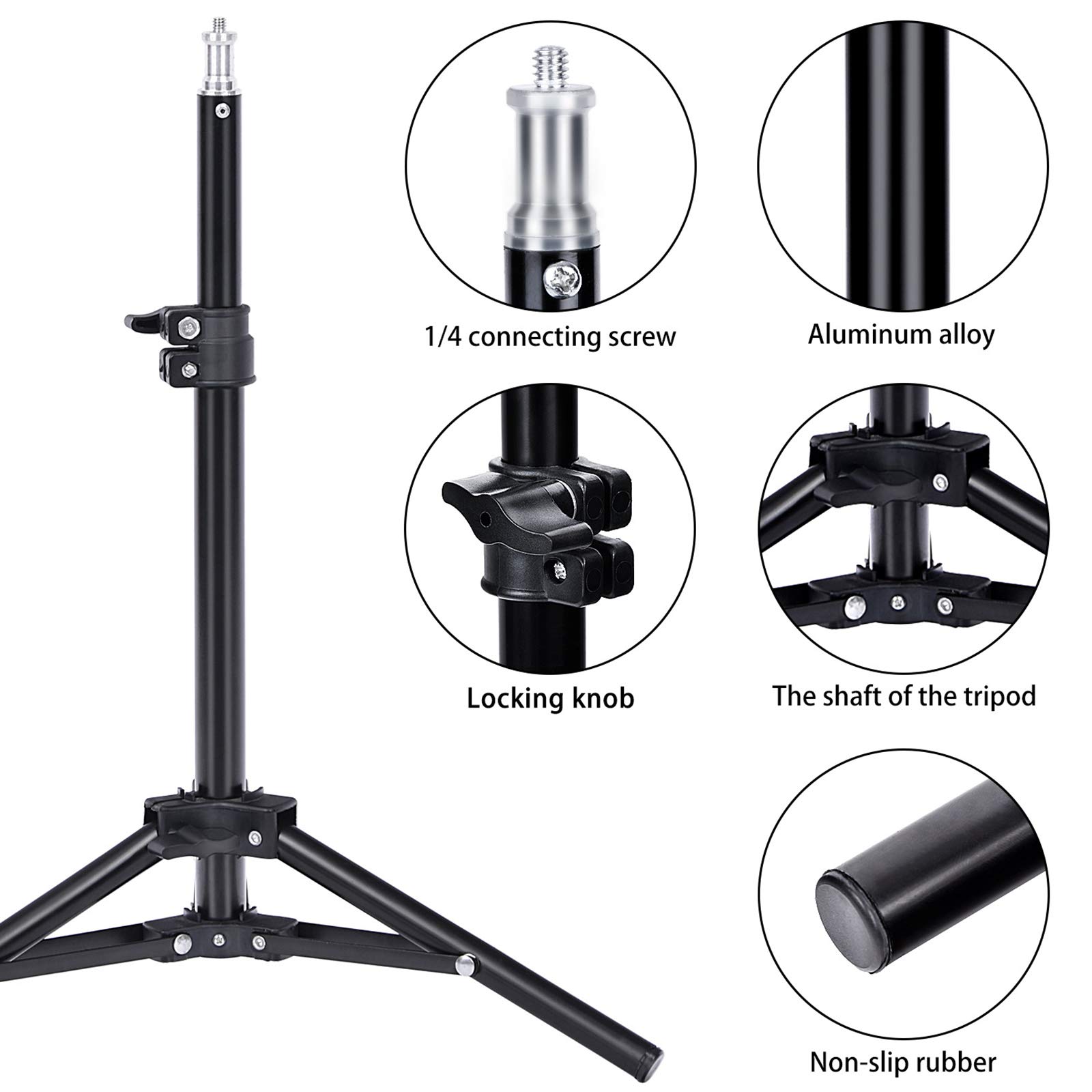 10-Inch Ring Light with Extendable Tripod & Phone Holder - Perfect for Live Streaming, YouTube Videos, Selfies, and Photography - Includes Remote for Easy Control (Ideal for Content Creators, Vloggers, and Social Media Influencers)