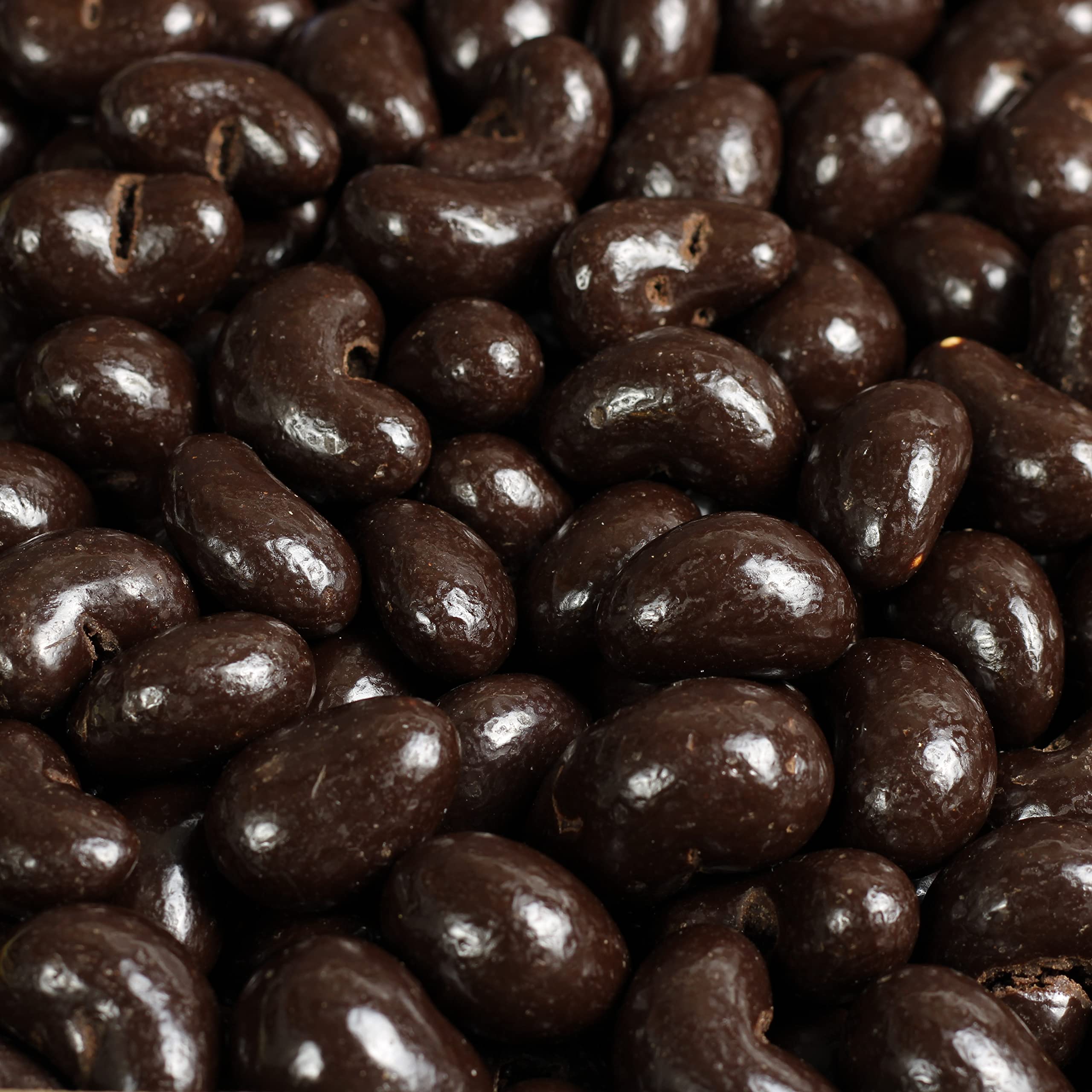 Sugar Free Dark Chocolate Covered Cashews by Its Delish, 10 lbs Bulk Bag | Vegan, Kosher, USA Made Healthy Snacks | Gourmet Chocolate Nuts for Parties, Gifts & Office Snacking