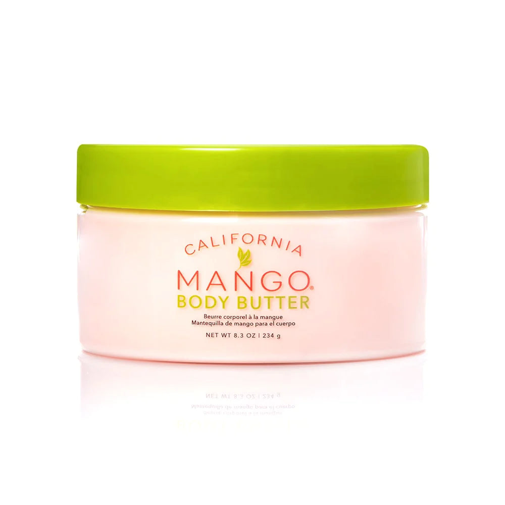 Organic Mango Body Butter 234g - Deep Moisturizing & Nourishing Cream for Dry Skin - Perfect for Daily Hydration & Spa Nights