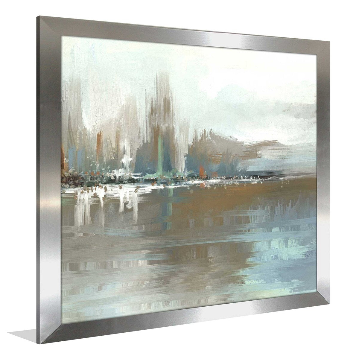 Big City Lights by Conrad Knutsen - Premium Acrylic Wall Art Print - Modern Urban Decor for Living Room, Office & Bedroom
