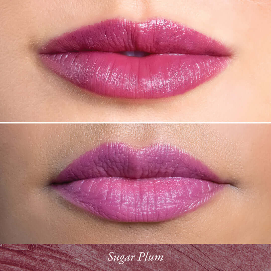 Silky Pout Creamy Lip Balm - Hydrating & Plumping Lip Care with Sugar Plum Flavor | Perfect for Dry Lips & Everyday Moisturizing