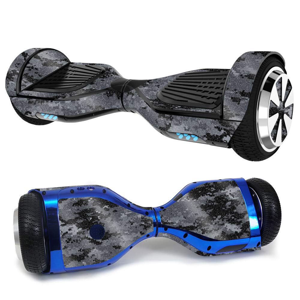 MightySkins Glossy Glitter Skin for Ultra Hoverboard - Digital Camo | Protective & Durable High-Gloss Finish | Easy to Apply & Remove | Made in USA | Perfect for Personalizing Hoverboards for Kids & Teens