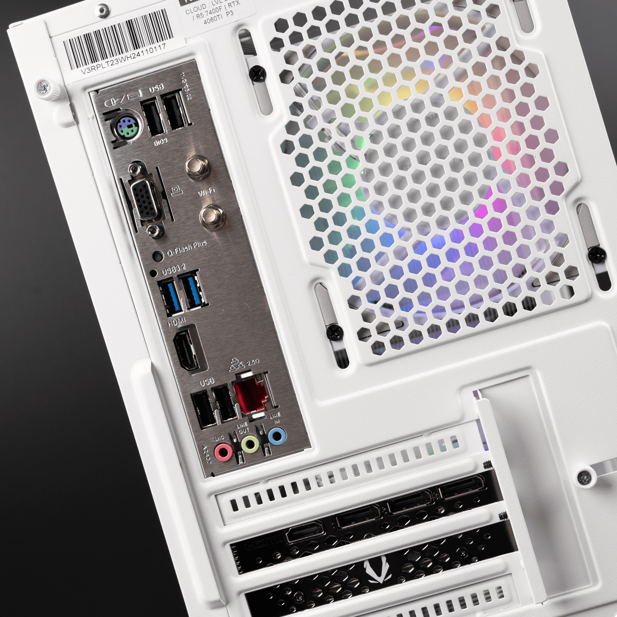 Aftershock Cloud Desktop Gaming PC - AMD Ryzen 5 7400F Processor & NVIDIA RTX 4060 Graphics - High Performance Gaming Computer for Esports, Streaming & VR Gaming